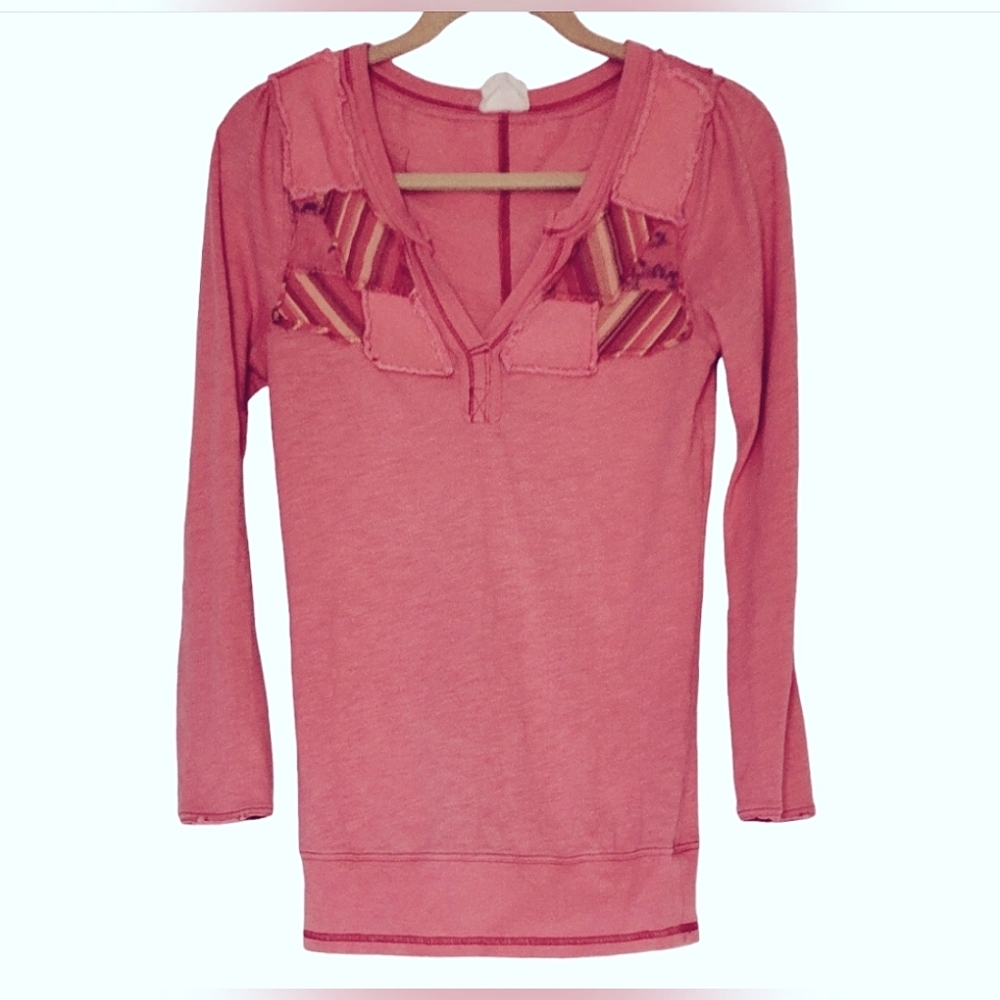 Free People Henley inspired shirt